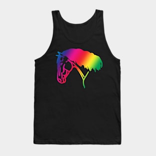 thick mane rainbow Tank Top